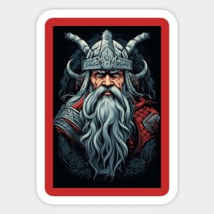 Viking Warrior 02 Sticker